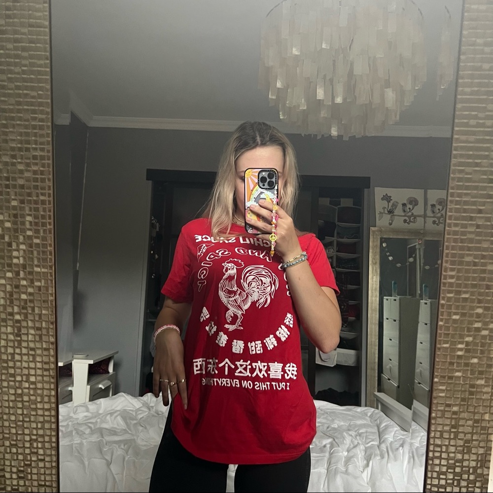 Red tee
